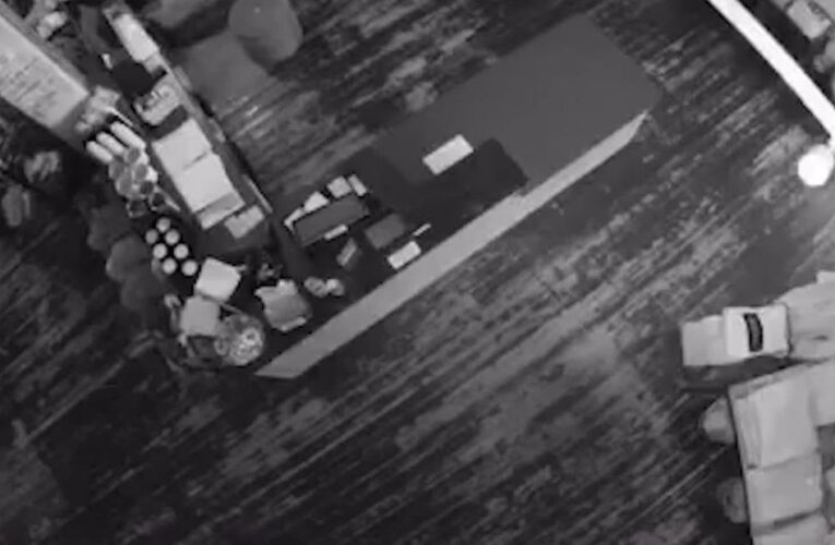 Listen: Surveillance video captures sound of blast