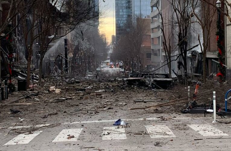 Explosion disrupts flights and causes AT&T outage