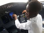 Ugandan boy, seven, nicknamed ‘Captain’  becomes sensation in his country for his aviation skills