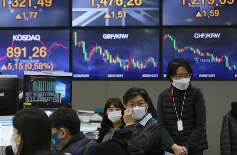 Global stocks gain on stronger Asian trade, manufacturing