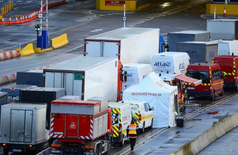 No Christmas Eve joy for truckers stuck in UK virus gridlock