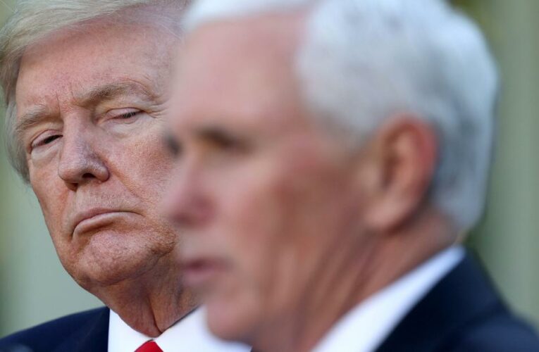 Trump pressured Pence to engineer a coup, then put the VP in danger, source says