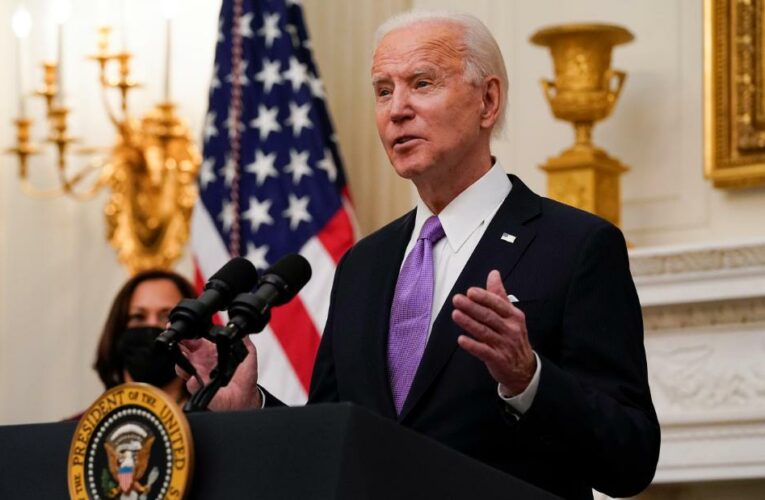 Biden says his strategy is ‘based on science, not politics,’ and was developed with input from Dr. Fauci and others.