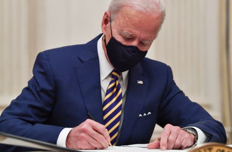 Biden plans a busy week of executive action