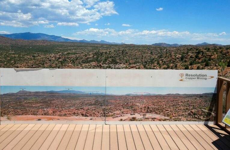 Apaches object to Forest Service review of huge copper mine