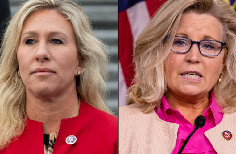 Fox News focuses its ire on Liz Cheney as Democrats fume over Marjorie Taylor Greene