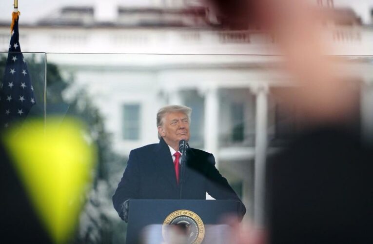 Trump’s title of former president will be front and center today