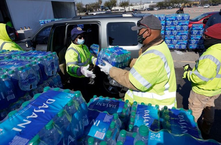As the state reels from winter storms, over half of the population has noted water issues. And many are still without basic utilities.