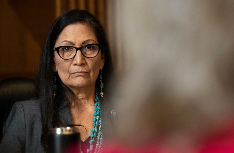 Haaland repeatedly declined to give her personal opinions in the face of pointed questions from GOP senators