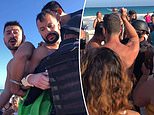 Canadian gay couple handcuffed by Mexican cops at a Tulum beach for kissing