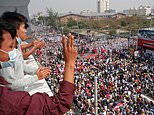 Myanmar security forces shoot three protestors dead as they step up use of lethal force