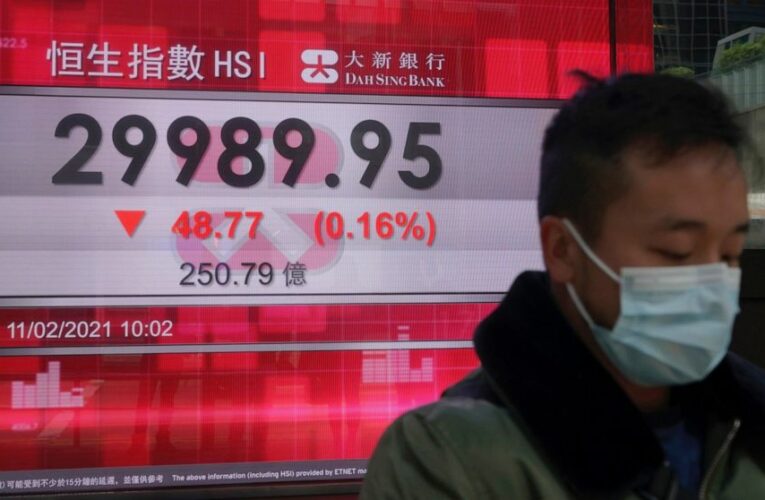 Stock indexes wobble as investor caution offsets optimism