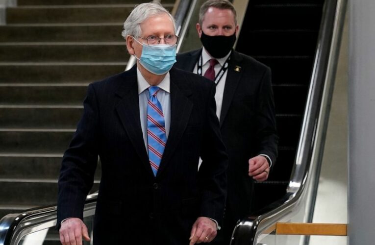 GOP rallies solidly against Democrats’ virus relief package