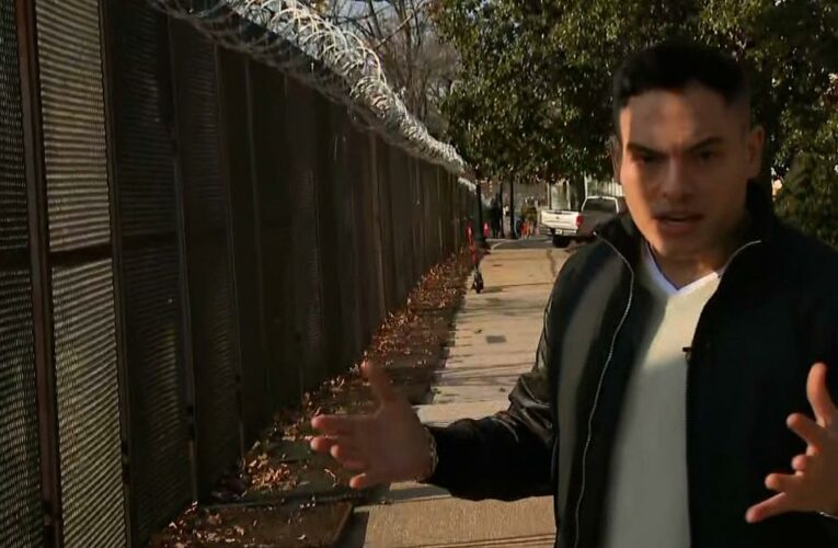 See what security looks like outside US Capitol