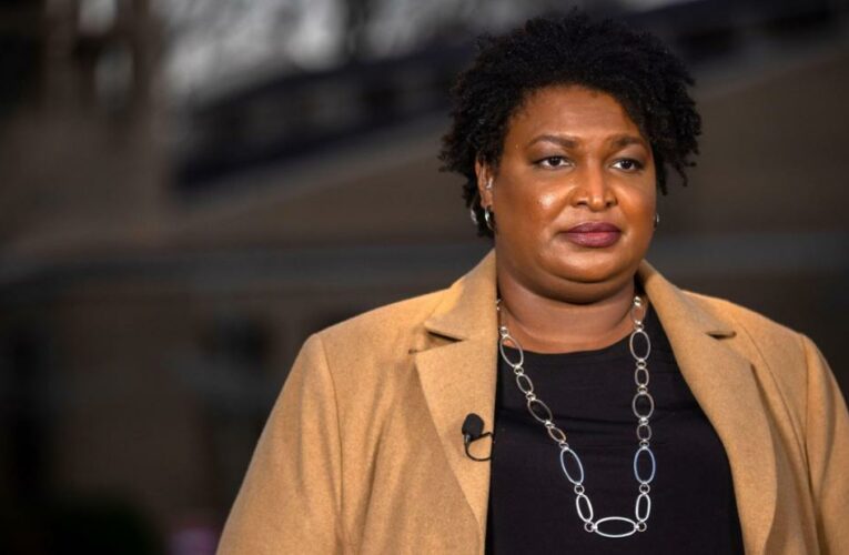 The Democrat says Georgia’s new election bill is racist. Her comments come amid a building showdown over GOP efforts to make voting harder in multiple states.