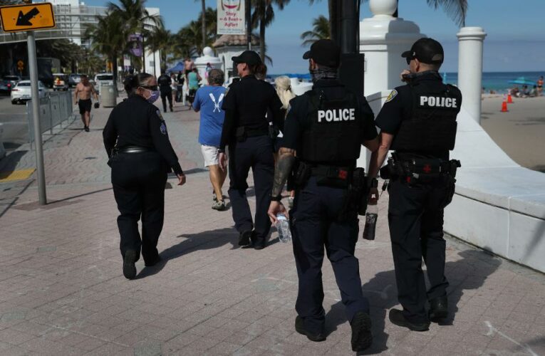 100 arrested as spring break crowds hit Miami Beach despite the pandemic