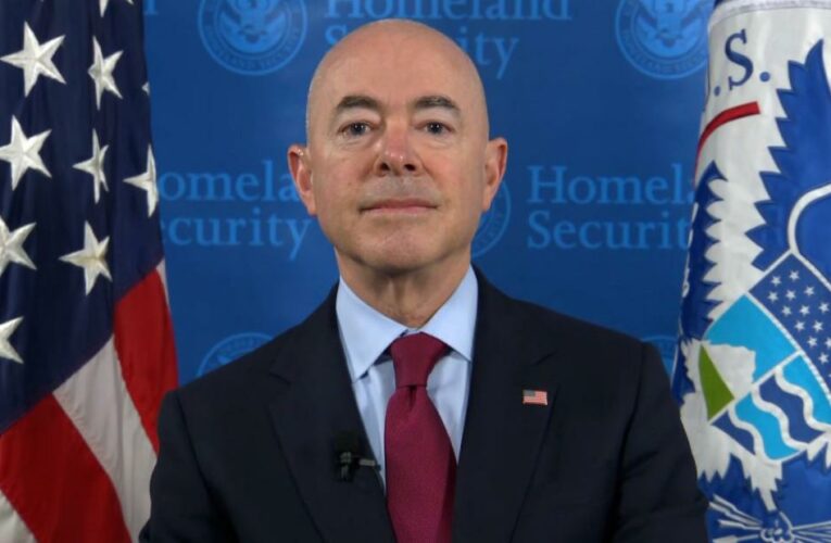 Mayorkas wouldn’t say when the Biden administration will open facilities to handle the surge of unaccompanied children at the US-Mexico border