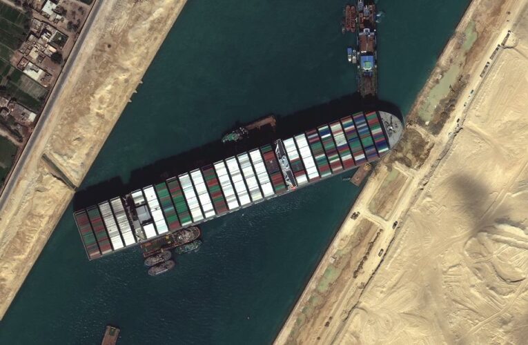 Syria forced to ration fuel as stricken ship keeps Suez Canal blocked
