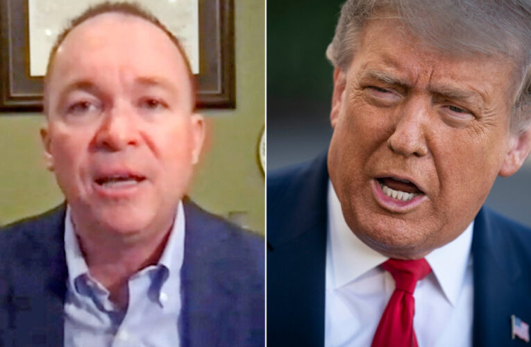 Mick Mulvaney responds to Trump’s ‘zero threat’ riot comments