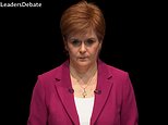 Nicola Sturgeon is left squirming in first TV debate of Scottish election campaign