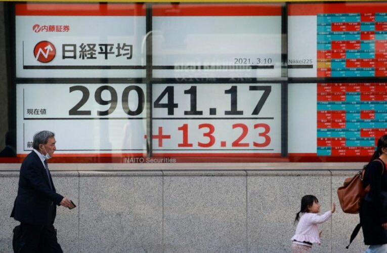 Asian stocks follow Wall Street higher after tech rally