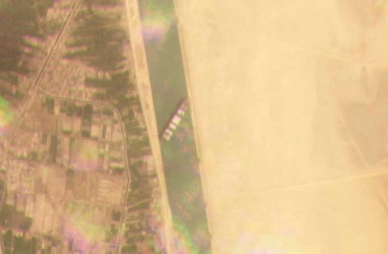 Massive cargo ship becomes wedged, blocks Egypt’s Suez Canal