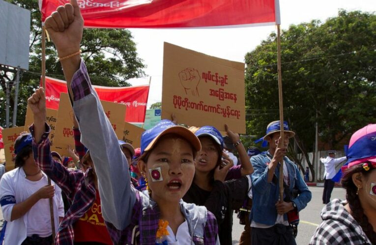 Garment workers in Myanmar fight for democracy, livelihoods