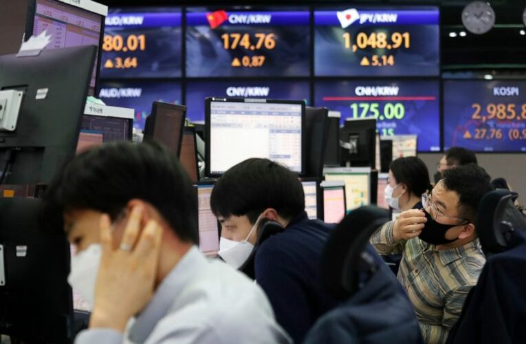 Global shares advance as yields, inflation fears moderate