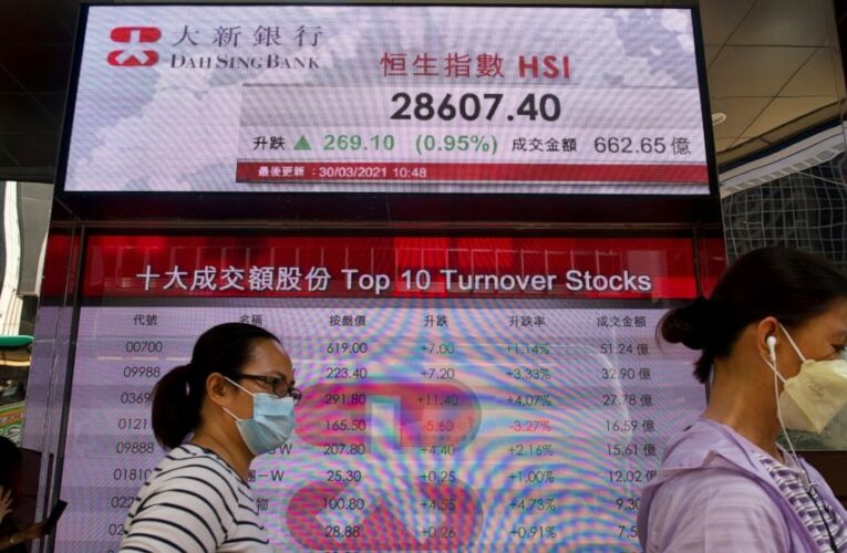 Asian shares mixed on China rebound, pandemic worries