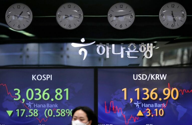 Wall Street opens flat as China reports so-so economic data