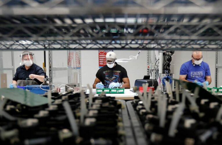 Icy weather sends industrial production down 2.2% last month