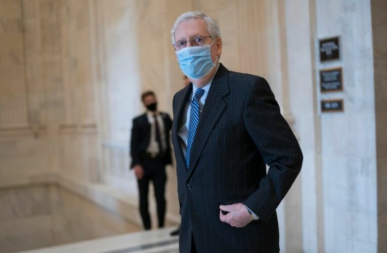 Dem split on jobless benefits slows relief bill in Senate