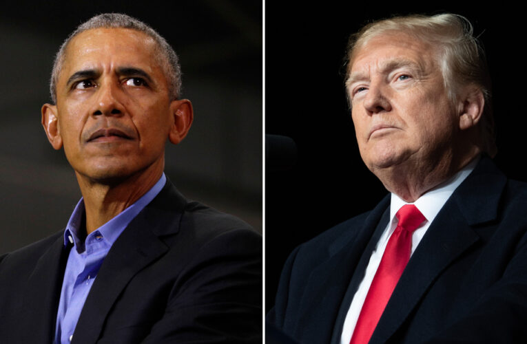 The ex-Presidents are on opposite sides, as Obama praises the MLB for pulling the All-Star Game out of Georgia, while Trump calls for a league boycott