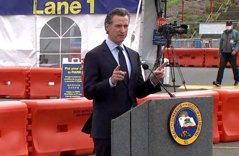 California says it will fully reopen in June, citing falling case rates