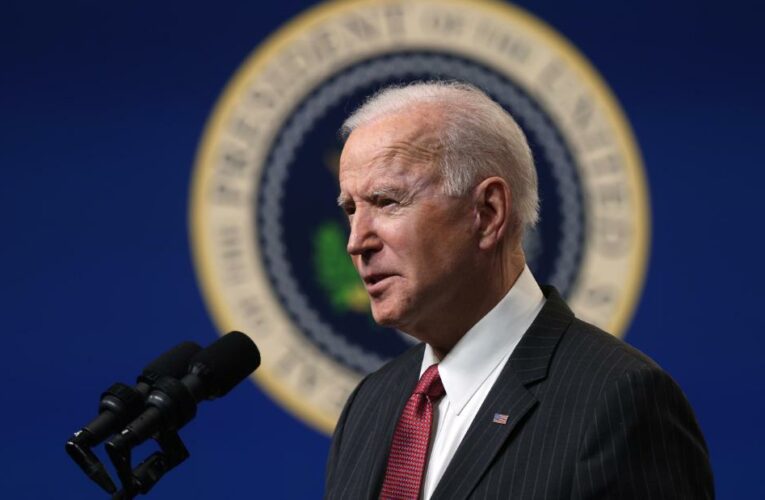 What Biden told reporters before his big speech tonight