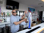 Defiant owner of beach bar continued to serve ‘click and collect’ takeaway pints