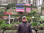 War memorial to US Flying Fortress crew who sacrificed their lives in 1944 crash is vandalised