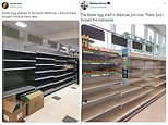 Where have all the Easter eggs gone? Angry shoppers share snaps of empty supermarket shelves