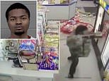 Shocking moment pole-wielding maniac trashes Asian-owned convenience store