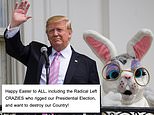 Trump issues second Easter message as he blasts enemies