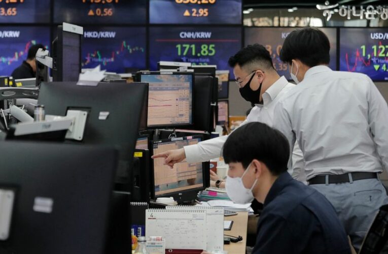 Asian shares higher after S&P 500 tops 4,000 points