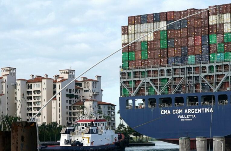 US trade deficit jumps 4.8% to $71.1 billion in February
