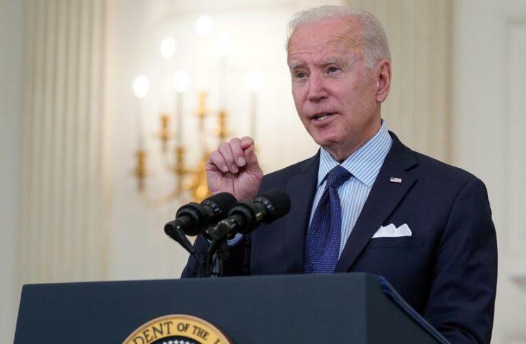The President supports waiving intellectual property rights to Covid vaccines despite fears that such an action will give away US trade secrets