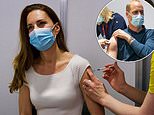 Kate Middleton is given her first dose of Covid jab