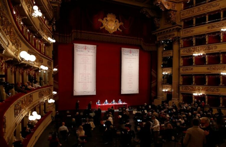 La Scala announces 2021-21 season, with hope of fewer limits