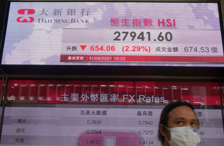 Wall Street opens lower led by more drops in Big Tech stocks