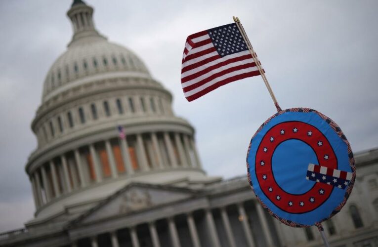 Talk of overturning the 2020 election on new social media platforms used by QAnon followers sparks fears of further violence