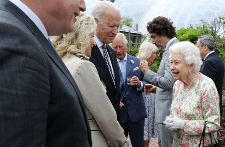 For Queen Elizabeth II, it will be her 13th meeting with a US President and her first since the death of her husband Prince Philip
