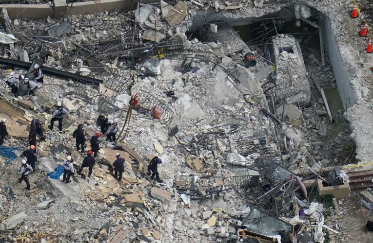 The death toll from the building collapse reaches 11