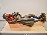 Statue of 17th century slave trader Edward Colston goes on display in local museum 